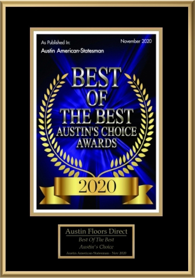 Austin American Statesman award to Austin Floors Direct